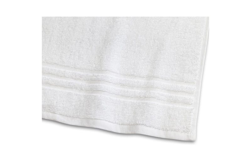 Handduk Basic Frotté - Vit - Textil & mattor - Badrumstextilier - Handduk