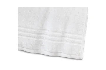 Handduk Basic Frotté - Vit - Textil & mattor - Badrumstextilier - Handduk