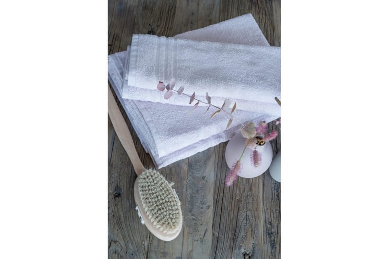 Handduk Basic Frotté - Vit - Textil & mattor - Badrumstextilier - Handduk
