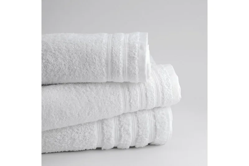 Handduk Corfu Vit, 50 x 70 cm