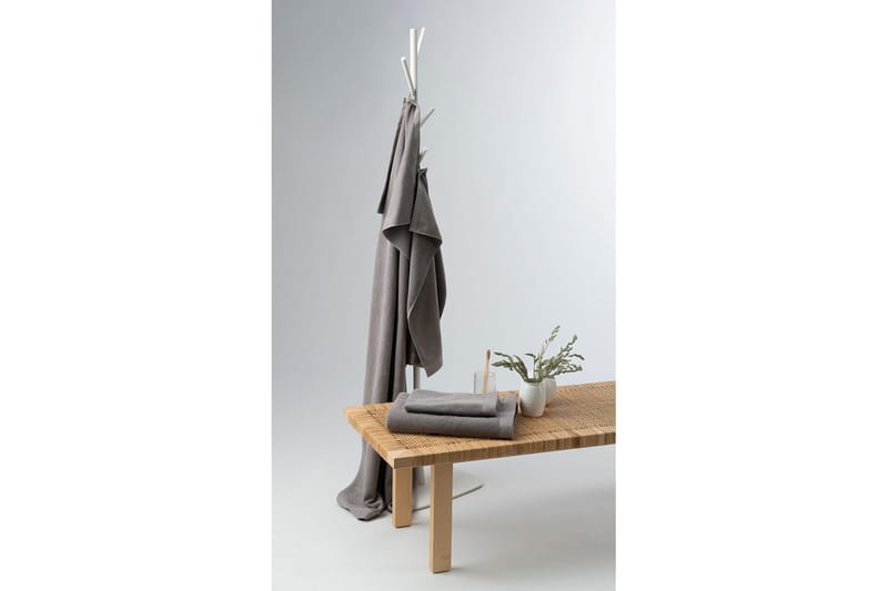 Handduk Enzo 50 x 70 cm - Grå - Textil & mattor - Badrumstextilier - Handduk