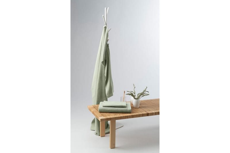 Handduk Enzo 50 x 70 cm Grön - Grön - Textil & mattor - Badrumstextilier - Handduk