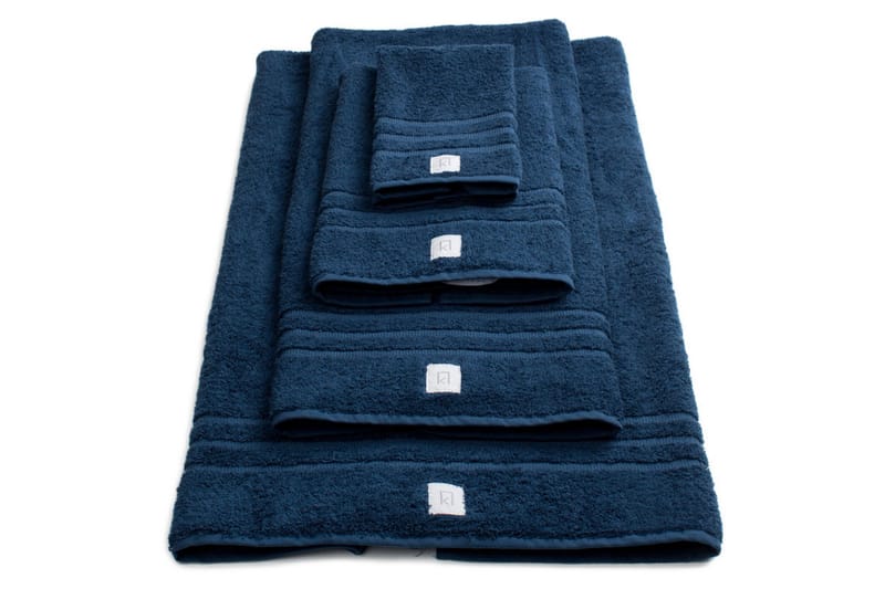 Frottéhandduk 90x150 cm Marinblå - Kosta Linnewäfveri - Textil & mattor - Badrumstextilier - Handduk