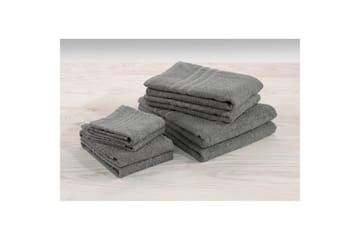 Gästhandduk Basic Frotté - Grå - Textil & mattor - Badrumstextilier - Handduk
