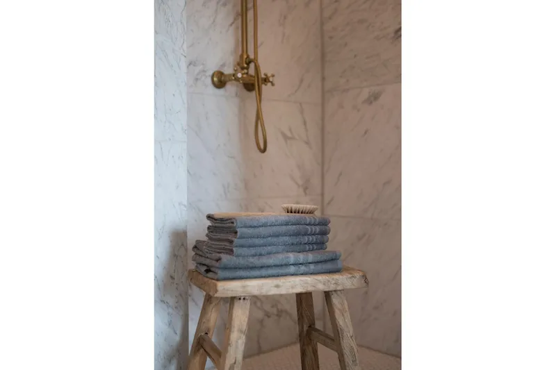 Gästhandduk Basic Frotté - Grå - Textil & mattor - Badrumstextilier - Handduk