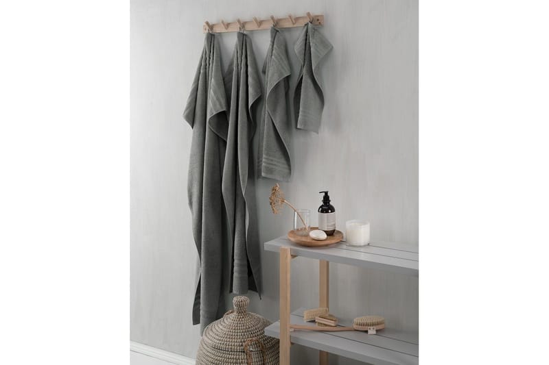 Gästhandduk Basic Frotté - Grå - Textil & mattor - Badrumstextilier - Handduk