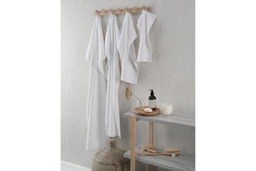 Gästhandduk Basic Frotté - Vit - Textil & mattor - Badrumstextilier - Handduk
