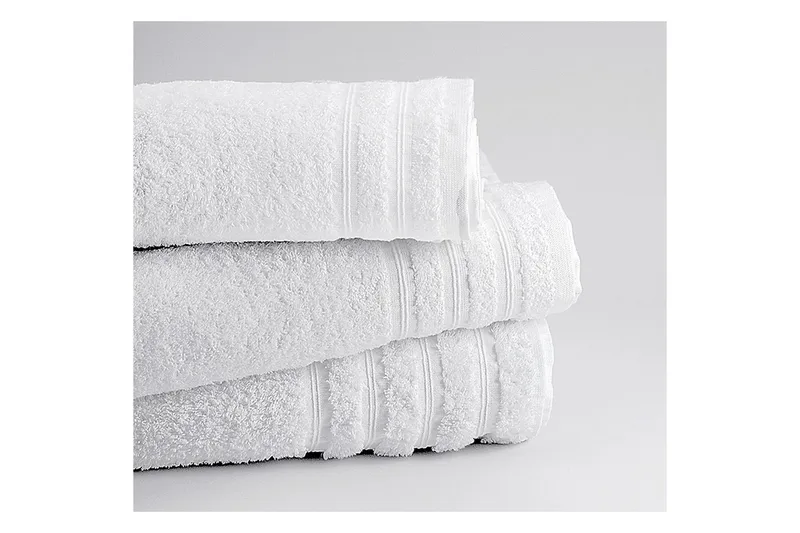 Handduk Corfu Vit, 70 x 140 cm