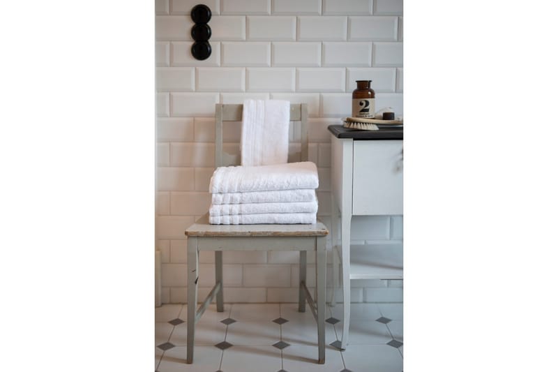 Handduk Corfu Vit - 70 x 140 cm - Textil & mattor - Badrumstextilier - Handduk