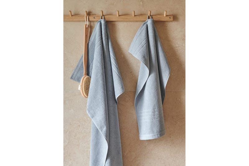 Handduk Helle 50 x 70 cm - Blå - Textil & mattor - Badrumstextilier - Handduk