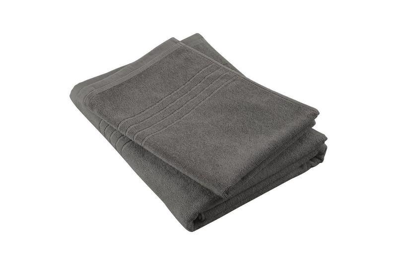 Handduk Helle 50 x 70 cm - Grå - Textil & mattor - Badrumstextilier - Handduk