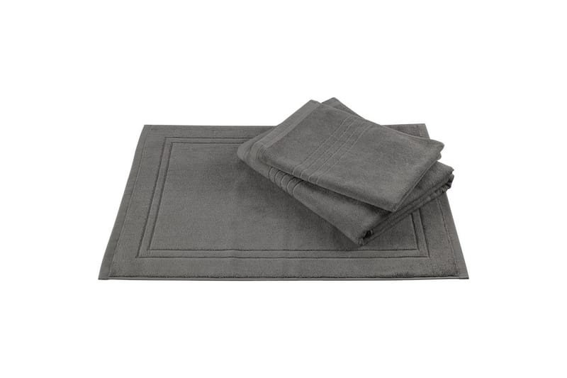 Handduk Helle 50 x 70 cm - Grå - Textil & mattor - Badrumstextilier - Handduk