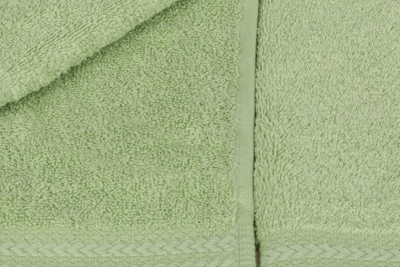 Hobby Handduk 30x50 cm 6-pack - Grön - Textil & mattor - Badrumstextilier - Handduk
