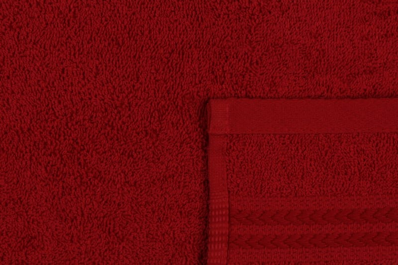 Hobby Handduk 30x50 cm - Röd - Textil & mattor - Badrumstextilier - Handduk
