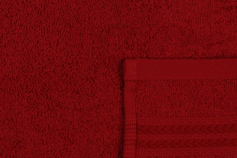 Hobby Handduk 30x50 cm - Röd - Textil & mattor - Badrumstextilier - Handduk
