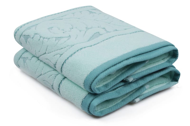 Hobby Handduk 50x90 cm 2-pack - Mint - Textil & mattor - Badrumstextilier - Handduk