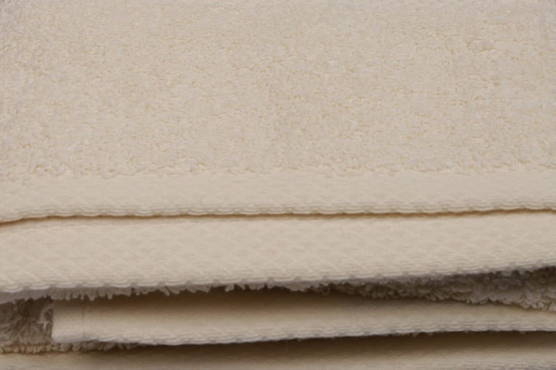 Hobby Handduk 50x90 cm - Creme - Textil & mattor - Badrumstextilier - Handduk