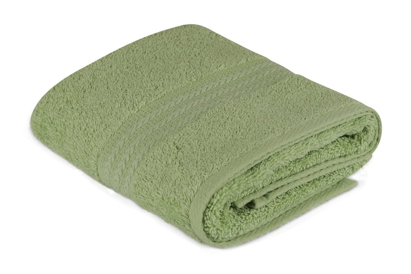 Hobby Handduk 50x90 cm - Grön - Textil & mattor - Badrumstextilier - Handduk