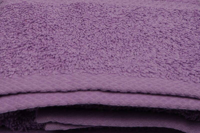 Hobby Handduk 50x90 cm - Lila - Textil & mattor - Badrumstextilier - Handduk