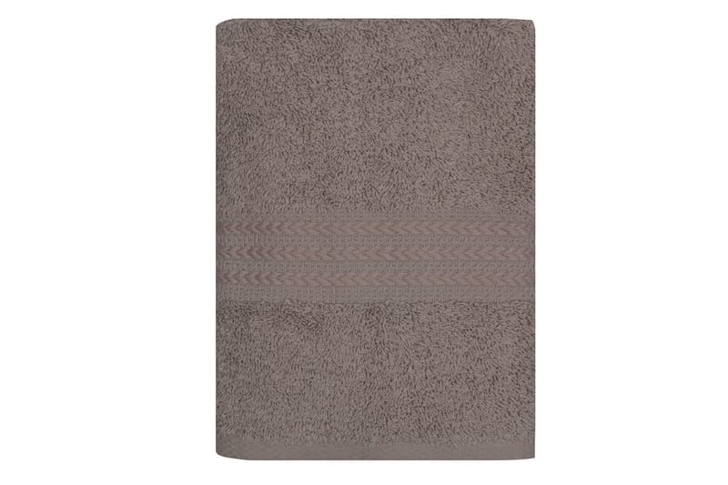 Hobby Handduk 50x90 cm - Mörkbeige - Textil & mattor - Badrumstextilier - Handduk