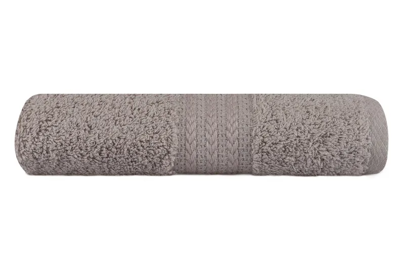 Hobby Handduk 50x90 cm - Mörkbeige - Textil & mattor - Badrumstextilier - Handduk