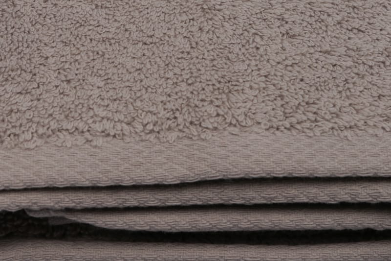 Hobby Handduk 50x90 cm - Mörkbeige - Textil & mattor - Badrumstextilier - Handduk