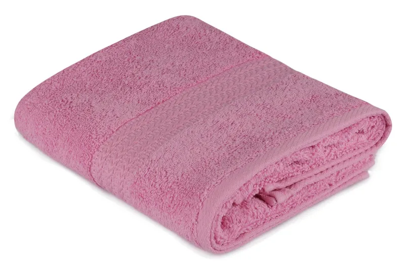 Hobby Handduk 50x90 cm - Rosa - Textil & mattor - Badrumstextilier - Handduk