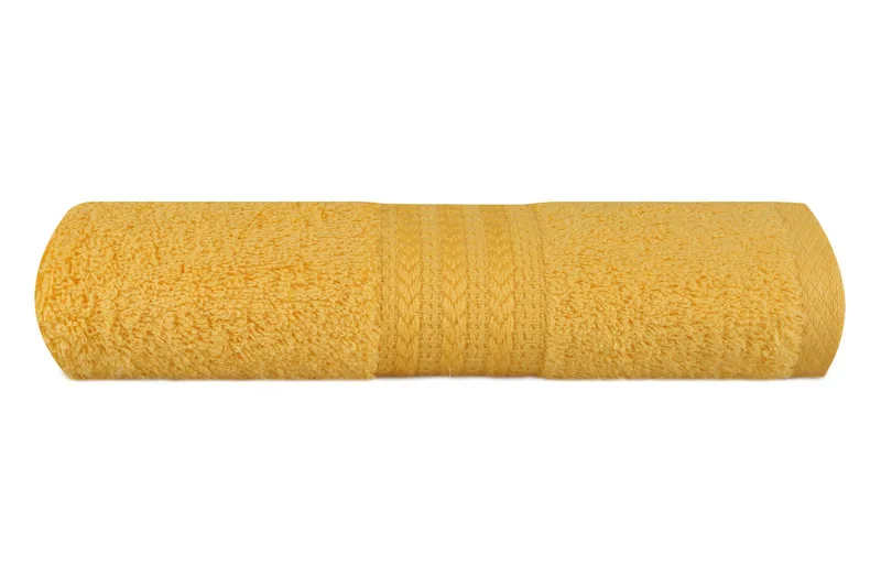 Hobby Handduk 50x90 cm - Senapsgul - Textil & mattor - Badrumstextilier - Handduk