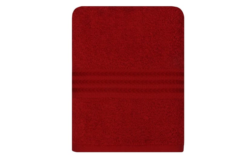 Hobby Handduk 50x90 cm - Vinröd - Textil & mattor - Badrumstextilier - Handduk