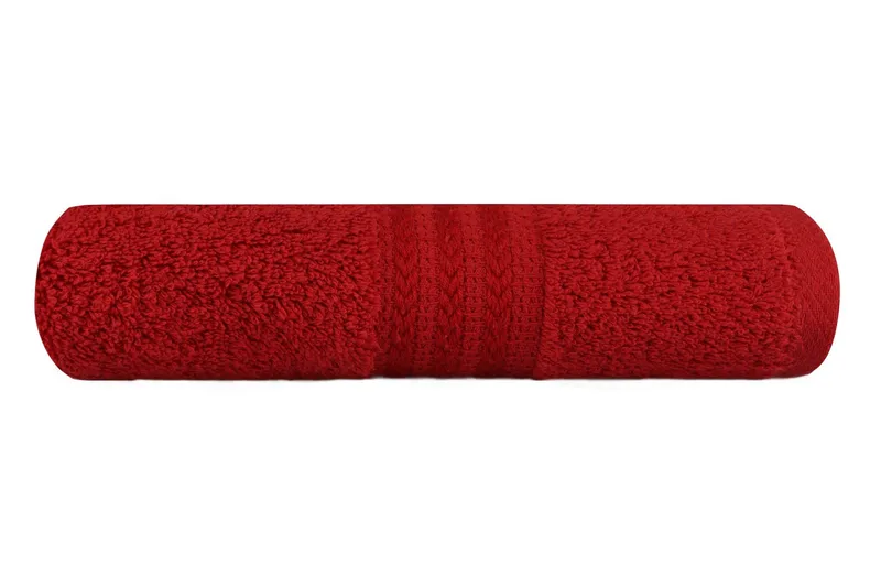 Hobby Handduk 50x90 cm - Vinröd - Textil & mattor - Badrumstextilier - Handduk