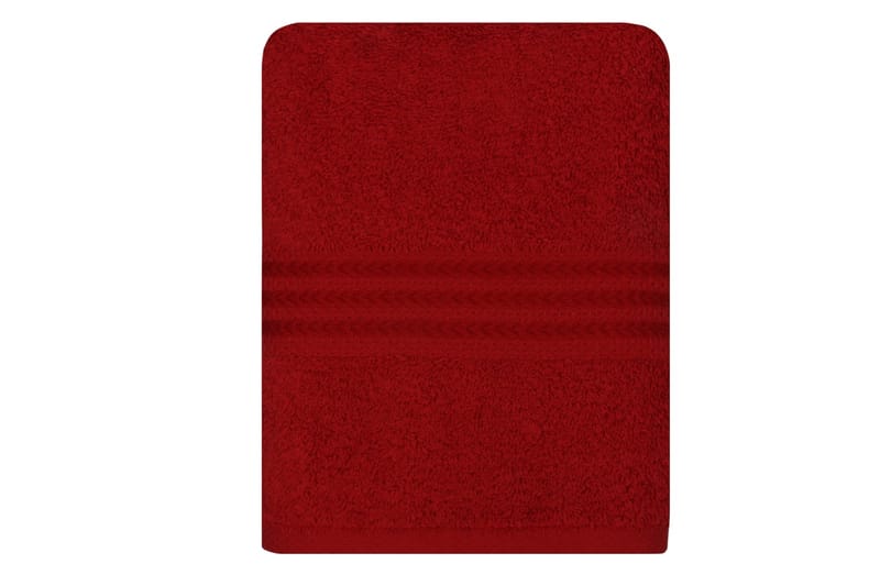 Hobby Handduk 50x90 cm - Vinröd - Textil & mattor - Badrumstextilier - Handduk