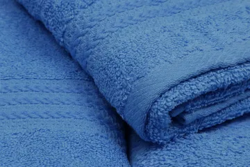 Hobby Handduk Set om 3 - Blå - Textil & mattor - Badrumstextilier - Handduk