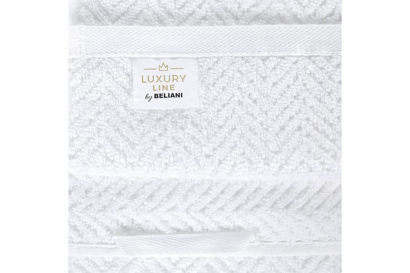 Handduk Mitiaro set om 2 Vit - Vit - Textil & mattor - Badrumstextilier - Badlakan & badhandduk