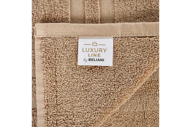 Handduk Mitiaro set om 9 Beige - Beige - Textil & mattor - Badrumstextilier - Handduk