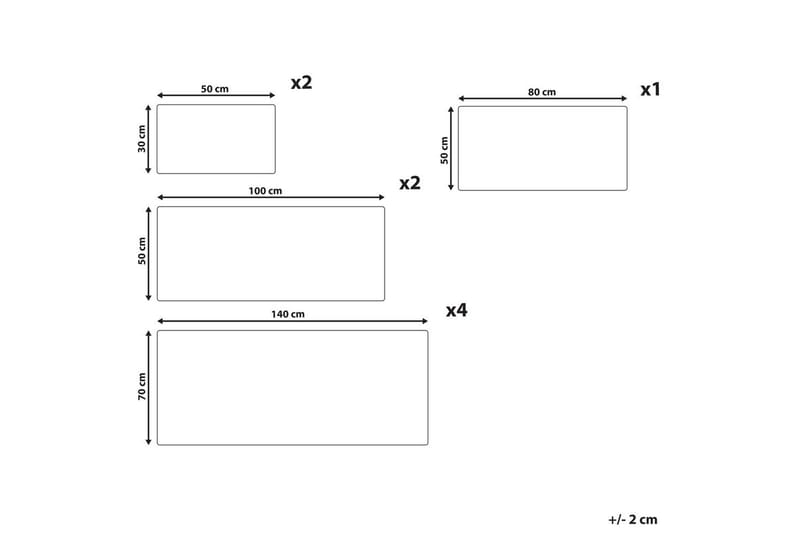 Handduk Mitiaro set om 9 Grön - Grön - Textil & mattor - Badrumstextilier - Handduk
