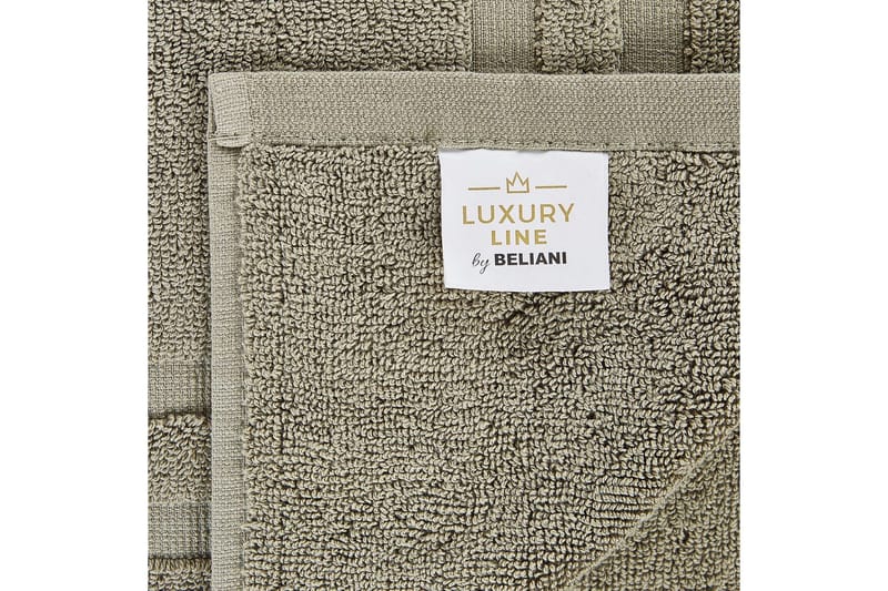 Handduk Mitiaro set om 9 Grön - Grön - Textil & mattor - Badrumstextilier - Handduk