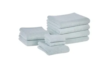 Handduk Mitiaro set om 9 Mintgrön