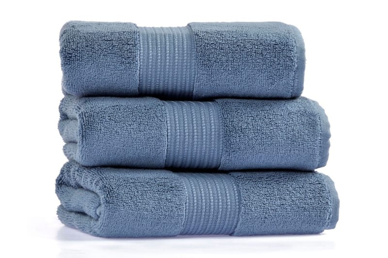 Morghyn Handduk - Blå - Textil & mattor - Badrumstextilier - Handduk
