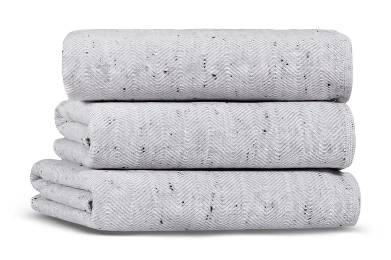 Morghyn Handduk - Ljusgrå - Textil & mattor - Badrumstextilier - Handduk