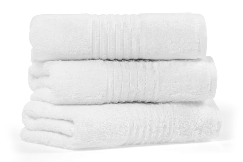 Morghyn Handduk - Vit - Textil & mattor - Badrumstextilier - Handduk
