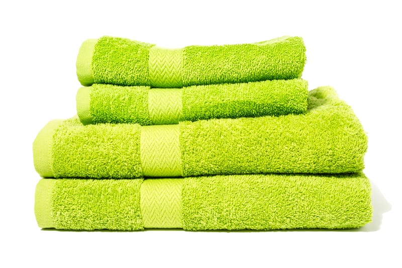 Queen Anne Frotté Handduk - 70x50cm Äppelgrön - Textil & mattor - Badrumstextilier - Handduk