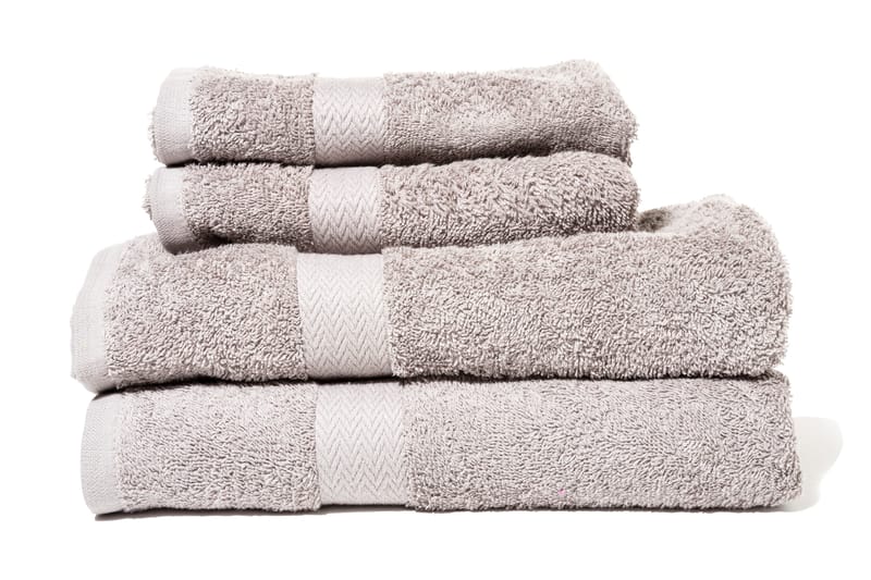 Queen Anne Frotté Handduk - 70x50cm Grå - Textil & mattor - Badrumstextilier - Handduk