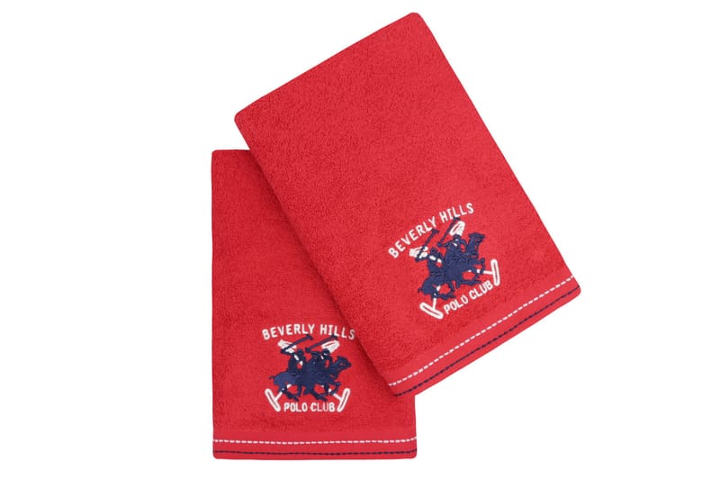 Tarilonte Handduk 2-pack - Röd - Handduk