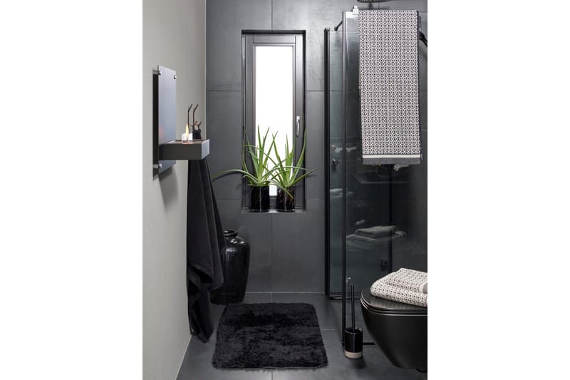 Zero Handduk 50x70 cm Svart - Turiform - Textil & mattor - Badrumstextilier - Handduk