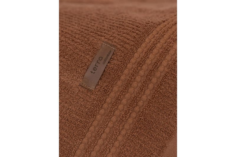 Handduksset (3 delar) Loraford Brun - Brun - Textil & mattor - Badrumstextilier - Handduk