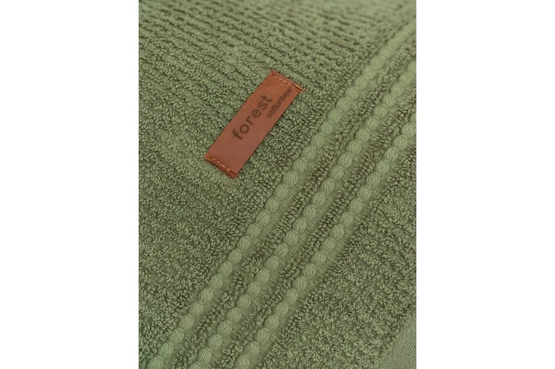 Handduksset (3 delar) Loraford Grön - Grön - Textil & mattor - Badrumstextilier - Handduk