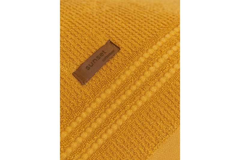 Handduksset (3 delar) Loraford Gul - Gul - Textil & mattor - Badrumstextilier - Handduk