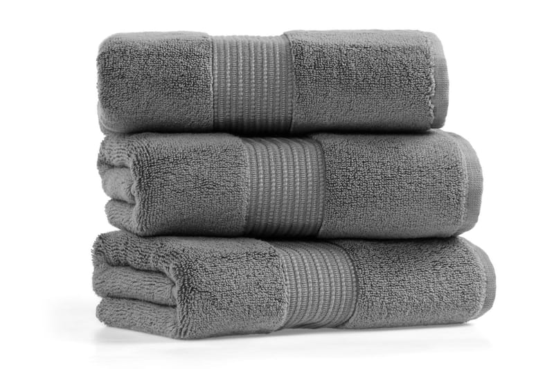 Morghyn Badhandduk - Mörkgrå - Textil & mattor - Badrumstextilier - Badlakan & badhandduk