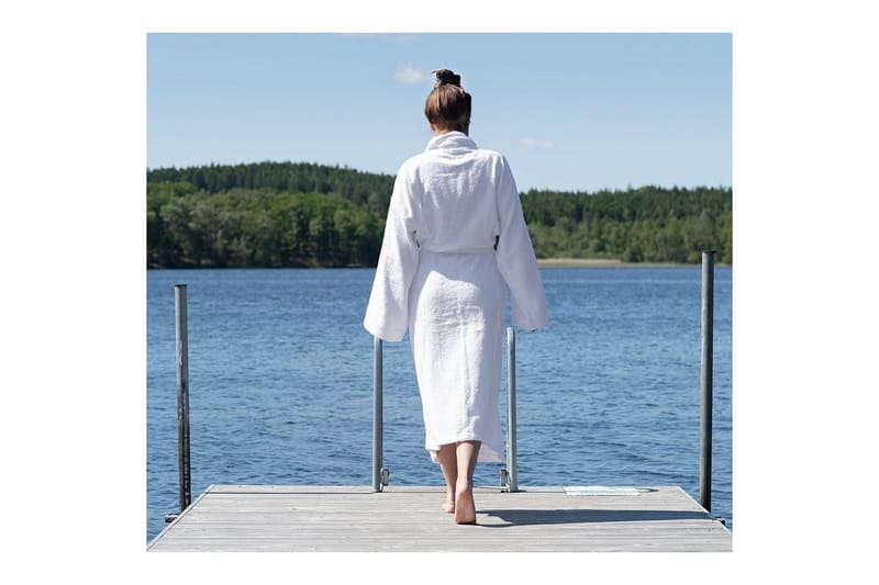 Badrock 360 g, Unisex Vit - Textil & mattor - Badrumstextilier - Morgonrock & badrock