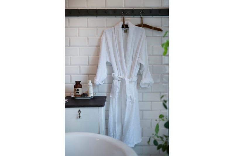 Badrock 360 g, Unisex Vit - Textil & mattor - Badrumstextilier - Morgonrock & badrock